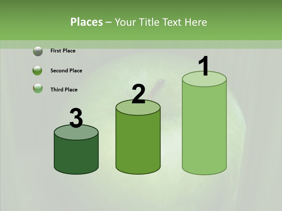 Green Natural White PowerPoint Template
