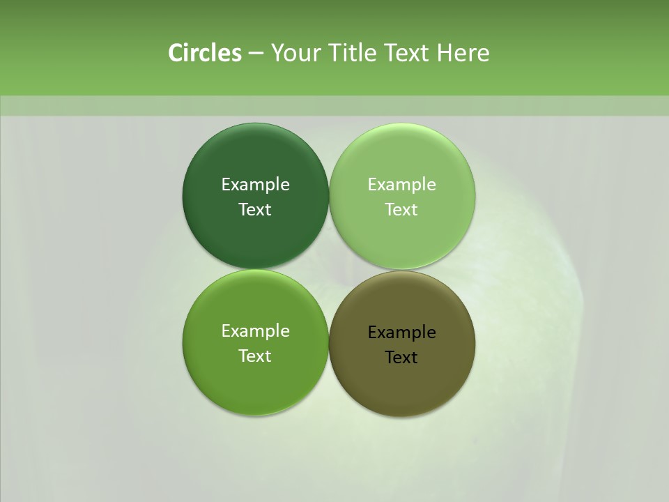 Green Natural White PowerPoint Template