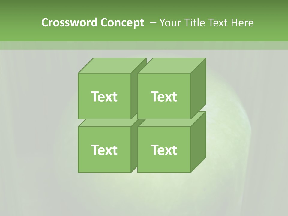 Green Natural White PowerPoint Template
