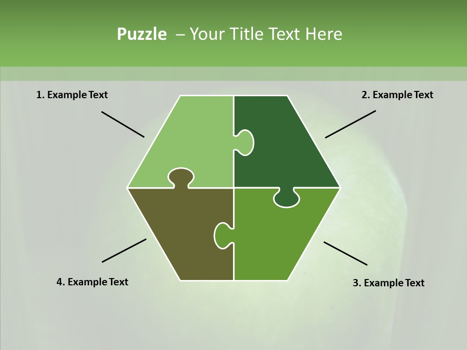 Green Natural White PowerPoint Template