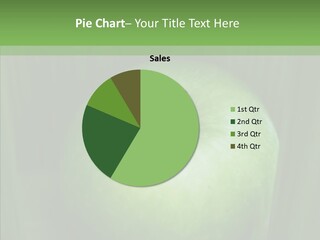 Green Natural White PowerPoint Template