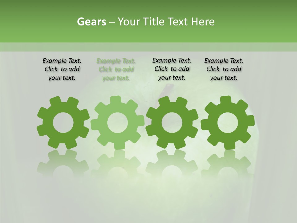 Green Natural White PowerPoint Template