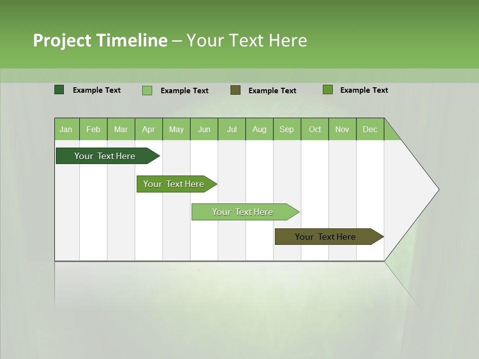 Green Natural White PowerPoint Template