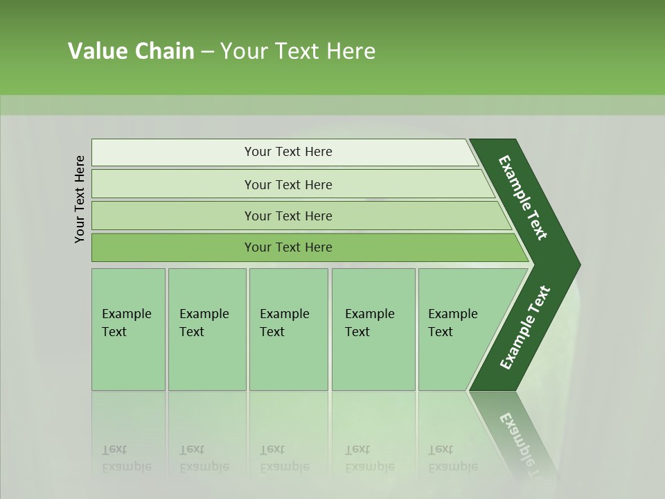 Green Natural White PowerPoint Template