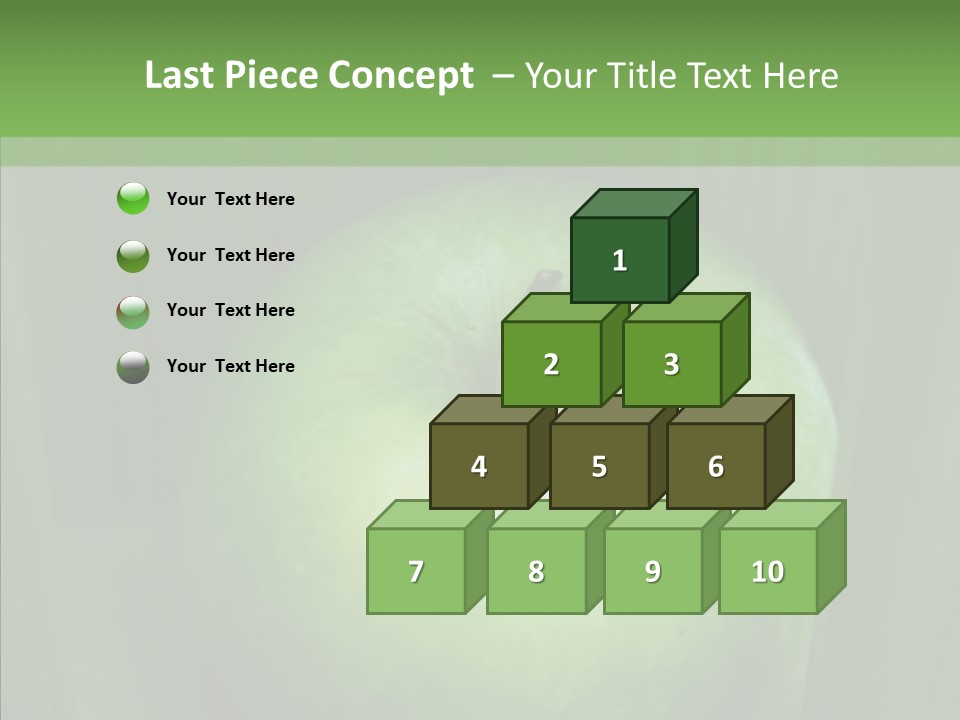 Green Natural White PowerPoint Template