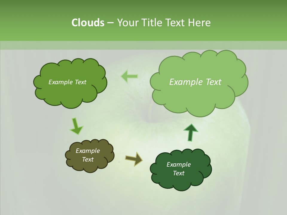 Green Natural White PowerPoint Template