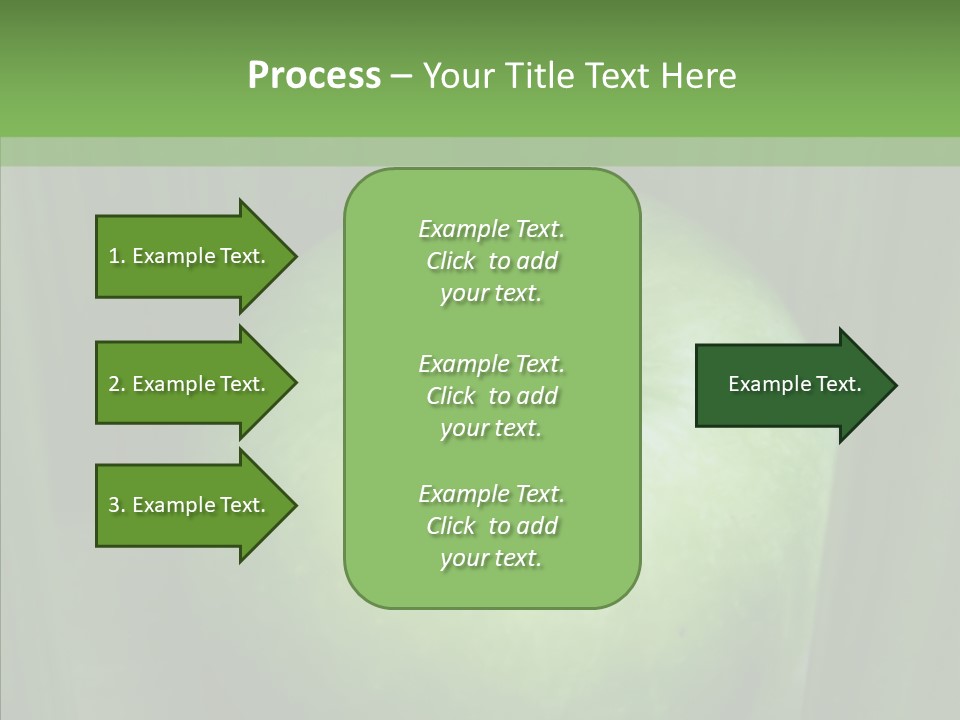 Green Natural White PowerPoint Template