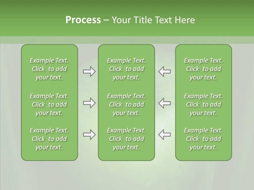 Green Natural White PowerPoint Template