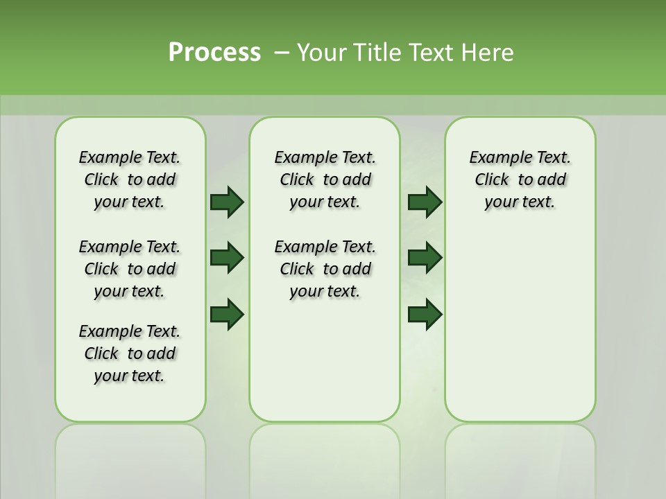 Green Natural White PowerPoint Template