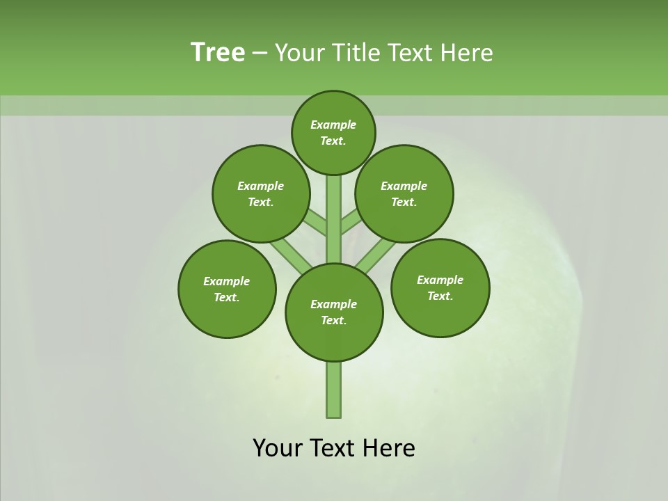 Green Natural White PowerPoint Template