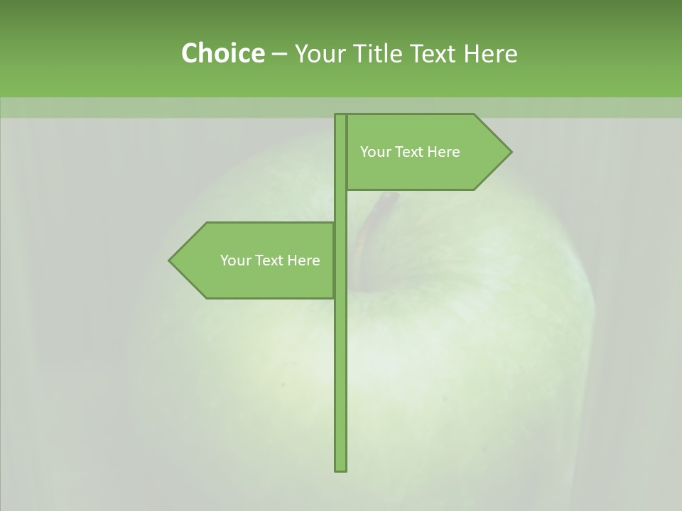 Green Natural White PowerPoint Template