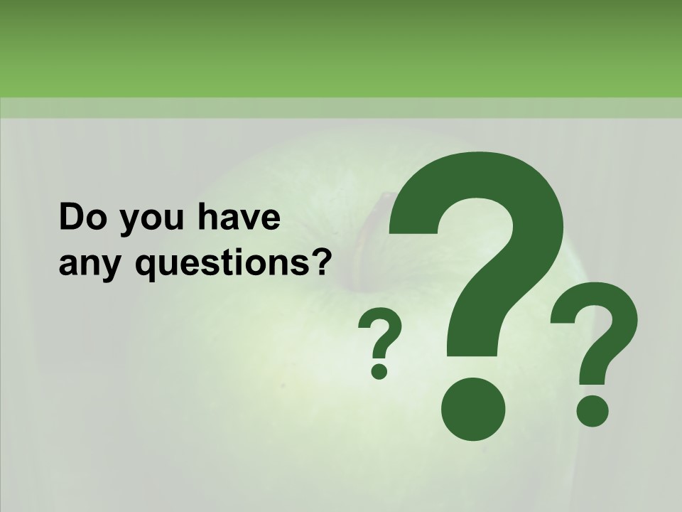 Green Natural White PowerPoint Template