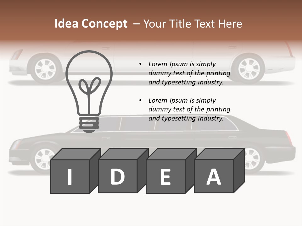 Bright Luxury Graphic PowerPoint Template