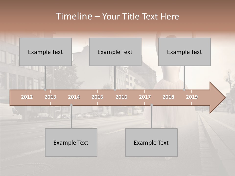 Young Kiss Heart PowerPoint Template