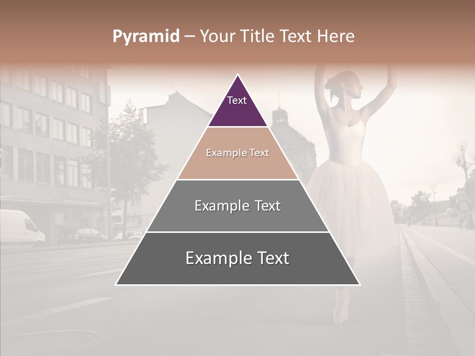 Young Kiss Heart PowerPoint Template
