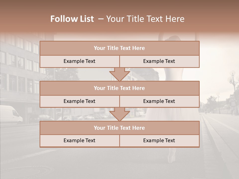 Young Kiss Heart PowerPoint Template