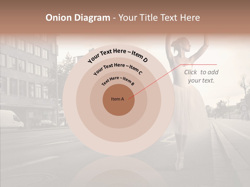 Young Kiss Heart PowerPoint Template