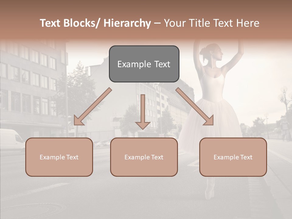 Young Kiss Heart PowerPoint Template