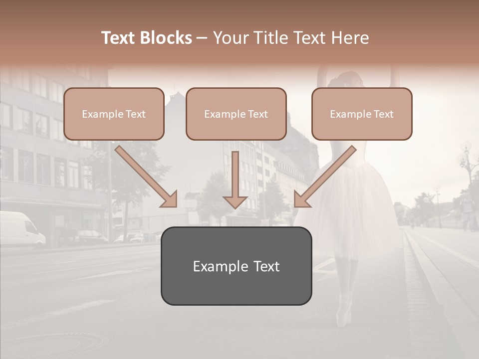 Young Kiss Heart PowerPoint Template