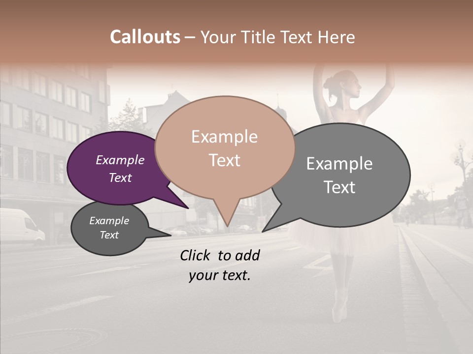 Young Kiss Heart PowerPoint Template