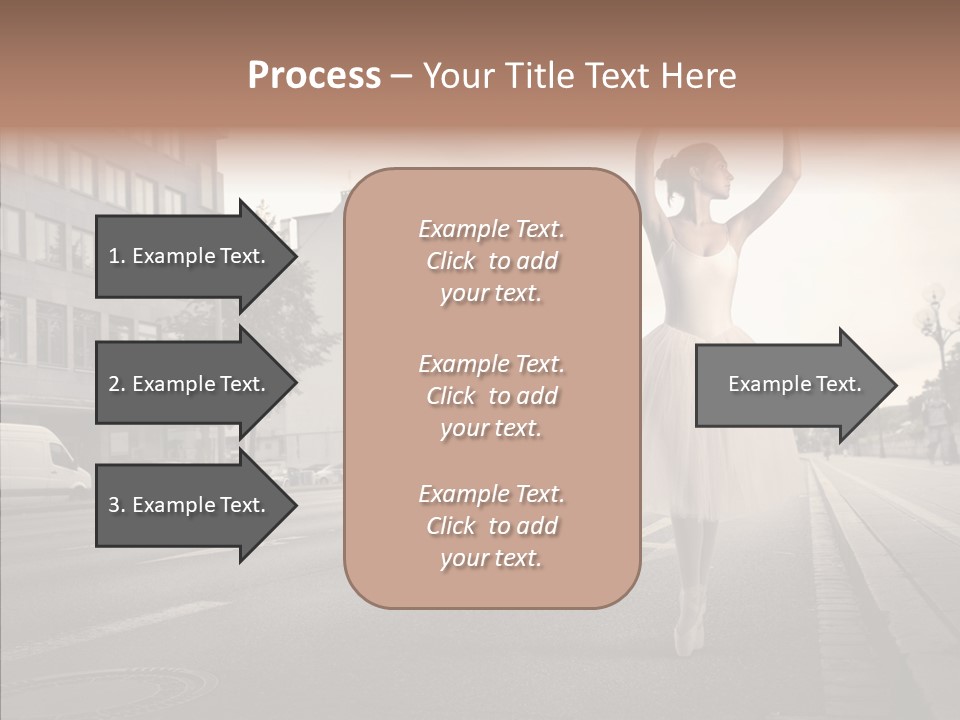 Young Kiss Heart PowerPoint Template