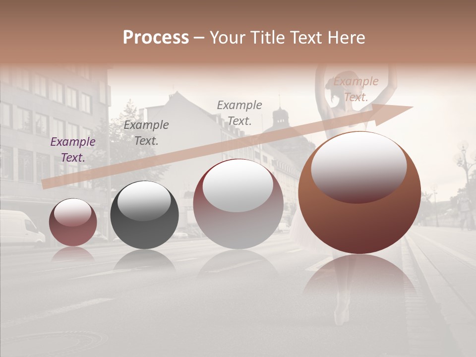 Young Kiss Heart PowerPoint Template