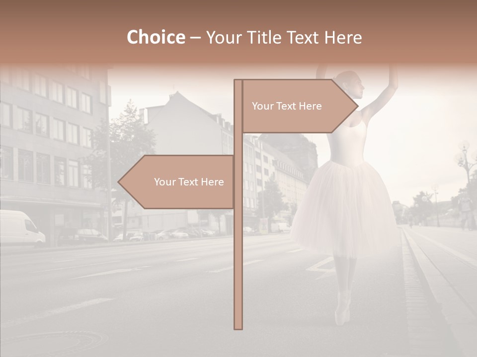 Young Kiss Heart PowerPoint Template