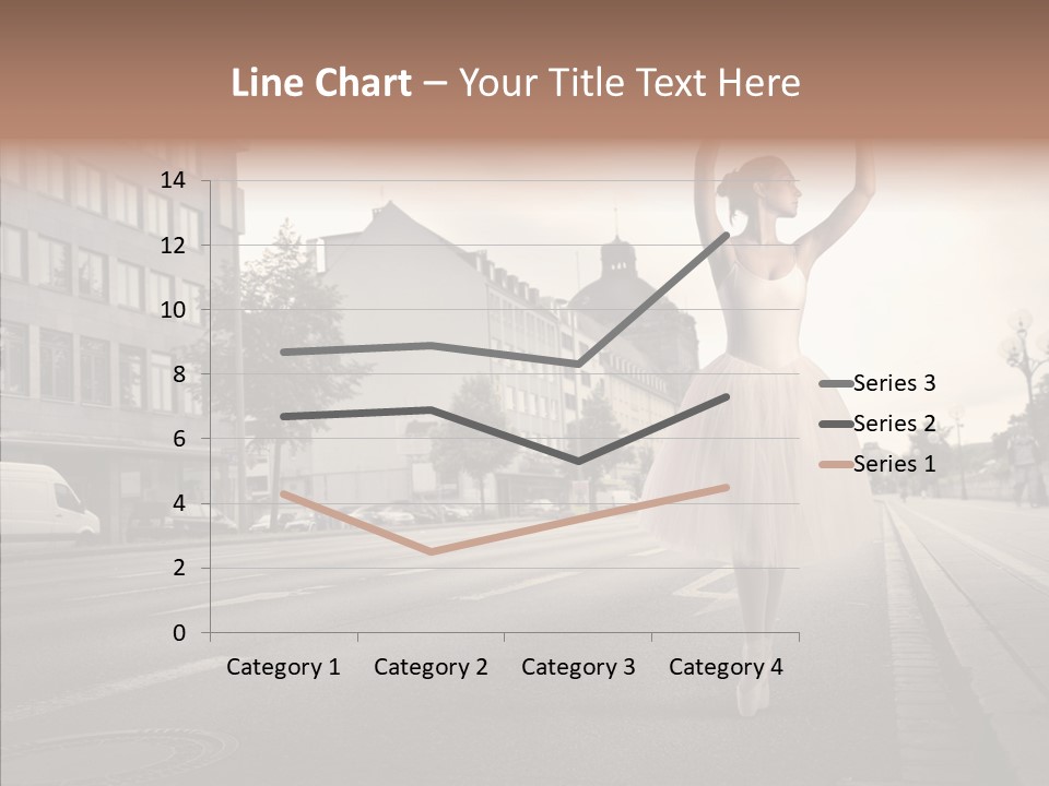 Young Kiss Heart PowerPoint Template