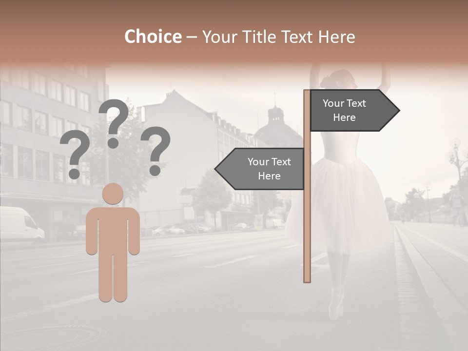 Young Kiss Heart PowerPoint Template