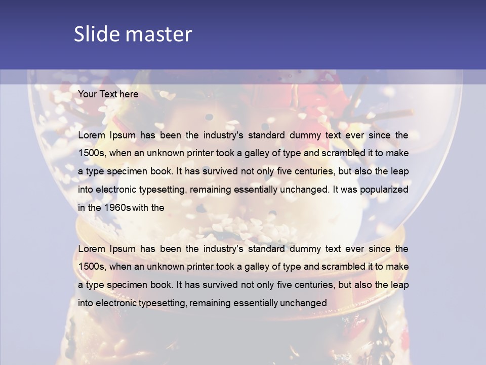 Whimsical Through Merry PowerPoint Template