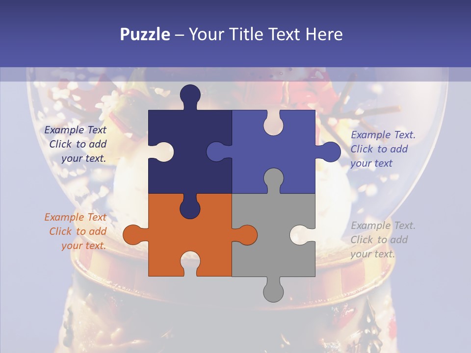 Whimsical Through Merry PowerPoint Template