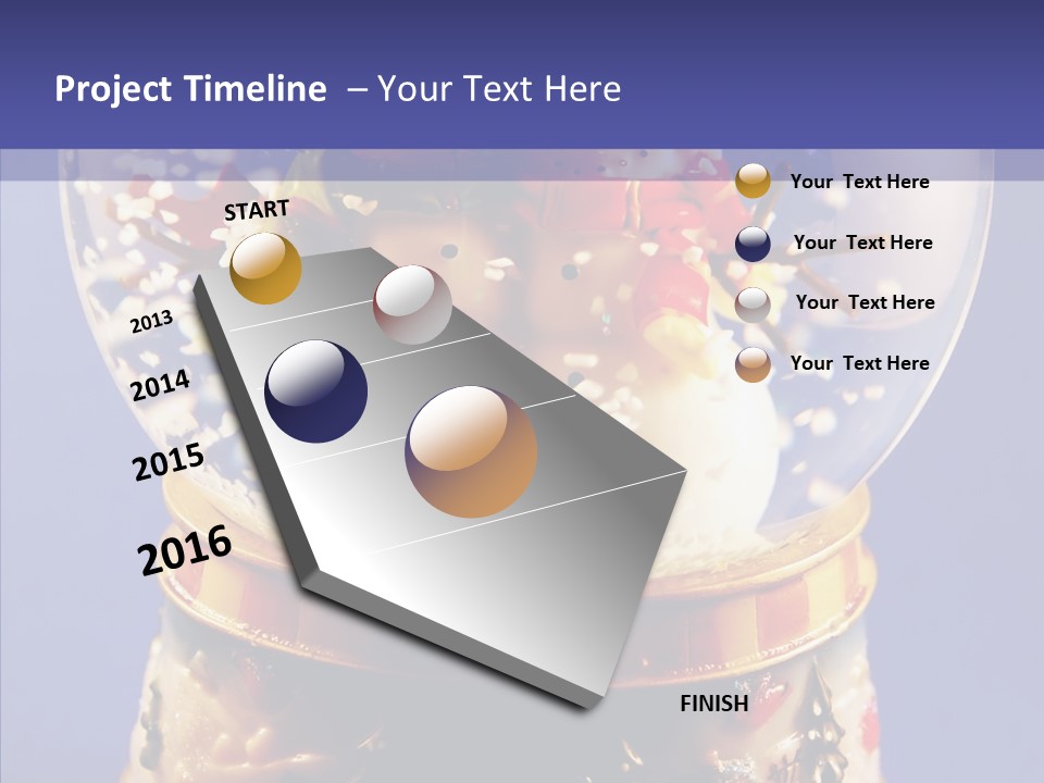 Whimsical Through Merry PowerPoint Template