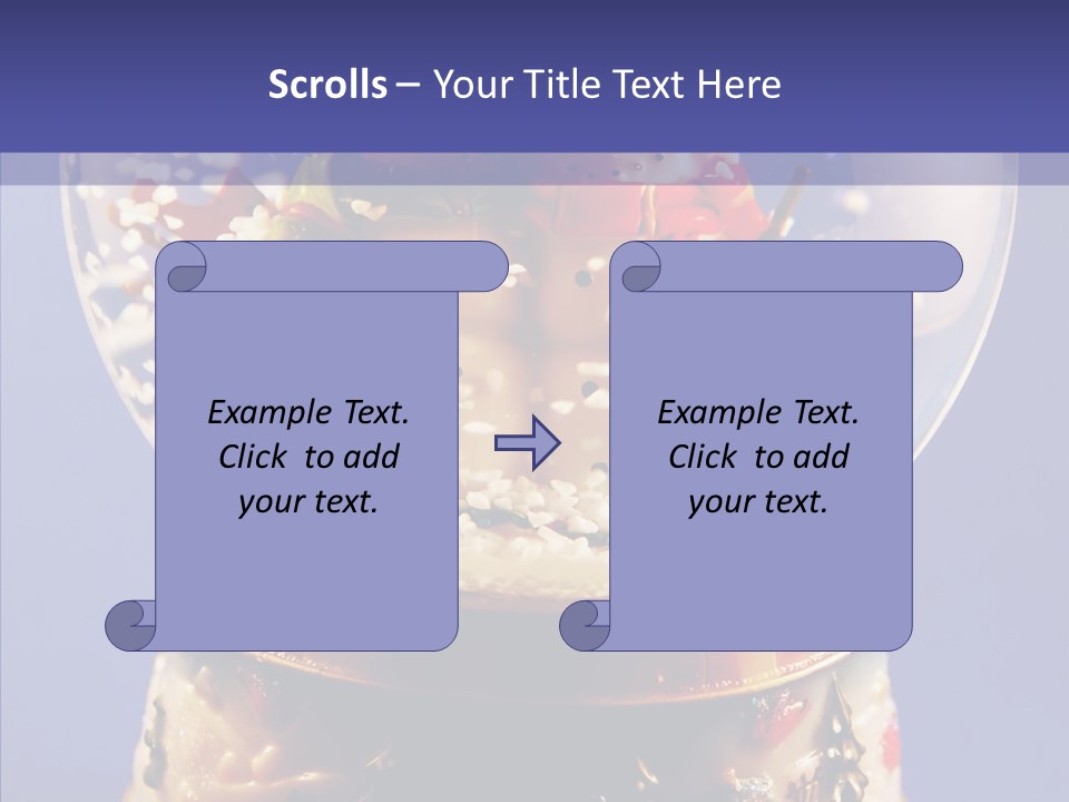 Whimsical Through Merry PowerPoint Template