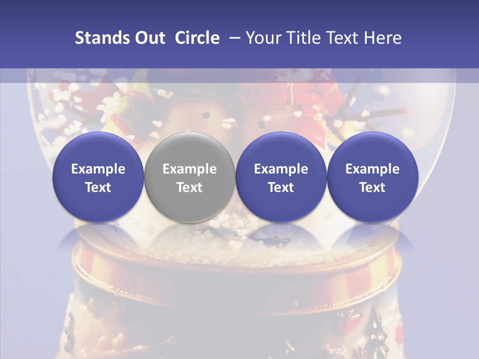 Whimsical Through Merry PowerPoint Template