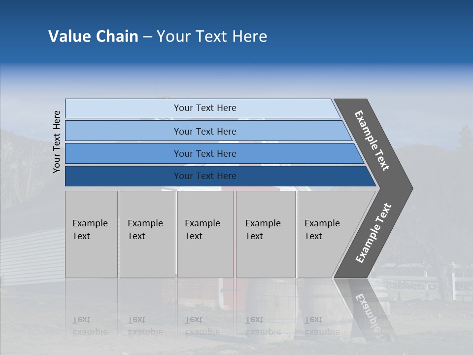 Agriculture Country White PowerPoint Template