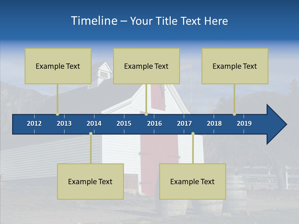 Agriculture Country White PowerPoint Template