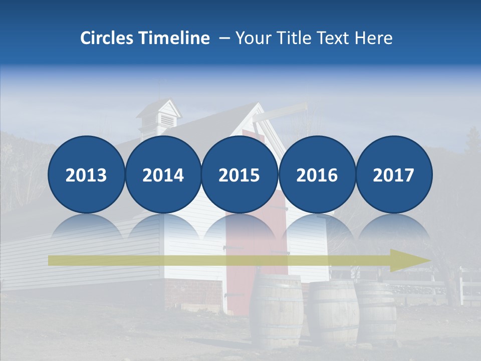 Agriculture Country White PowerPoint Template