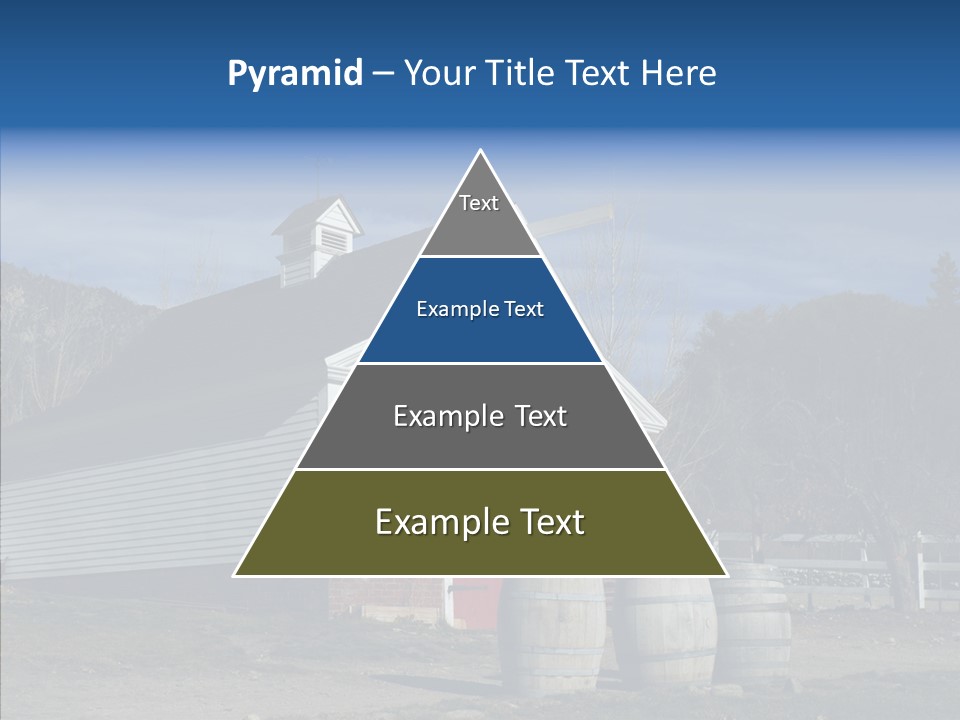 Agriculture Country White PowerPoint Template