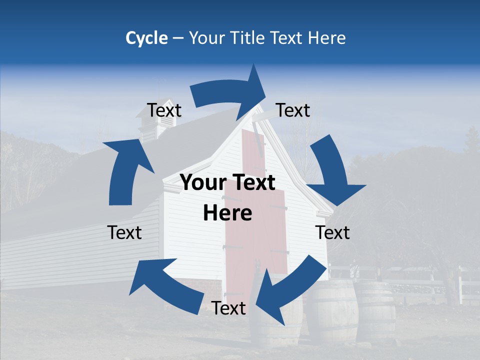 Agriculture Country White PowerPoint Template