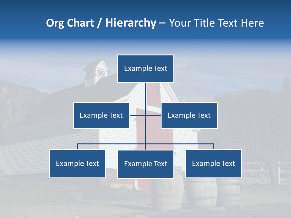 Agriculture Country White PowerPoint Template
