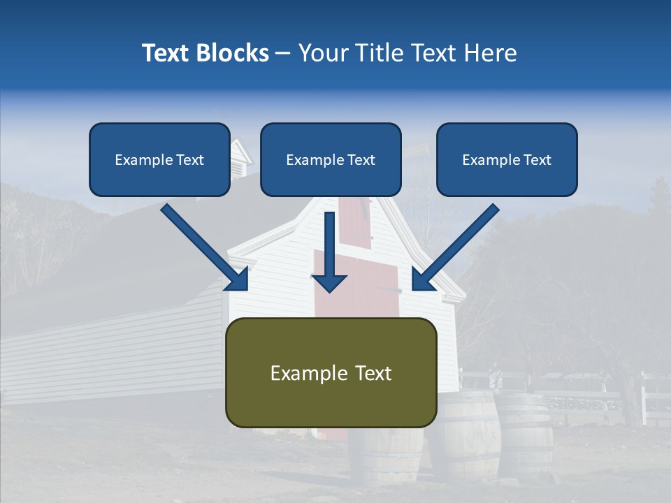 Agriculture Country White PowerPoint Template