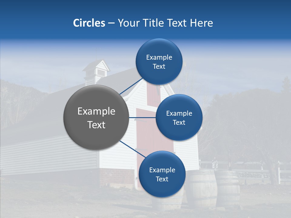 Agriculture Country White PowerPoint Template