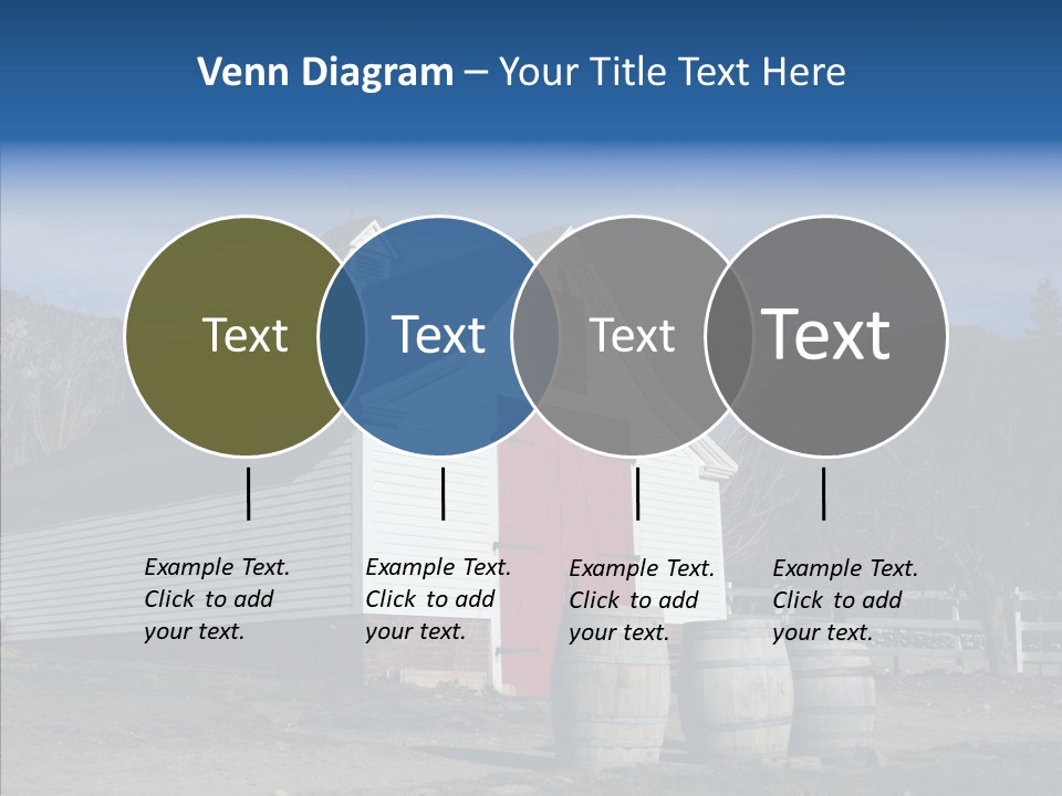 Agriculture Country White PowerPoint Template