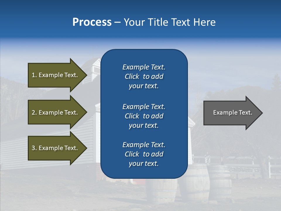 Agriculture Country White PowerPoint Template