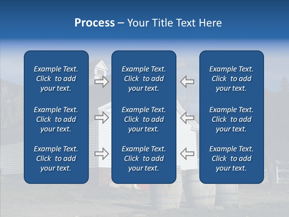 Agriculture Country White PowerPoint Template