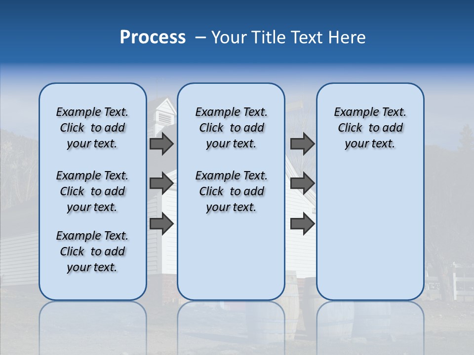 Agriculture Country White PowerPoint Template