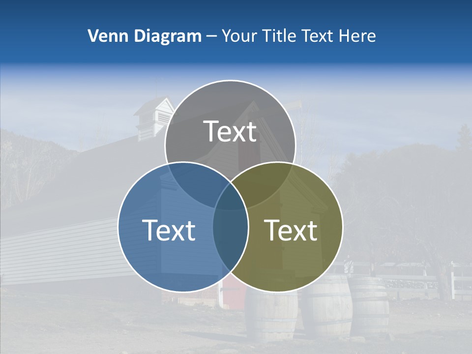 Agriculture Country White PowerPoint Template