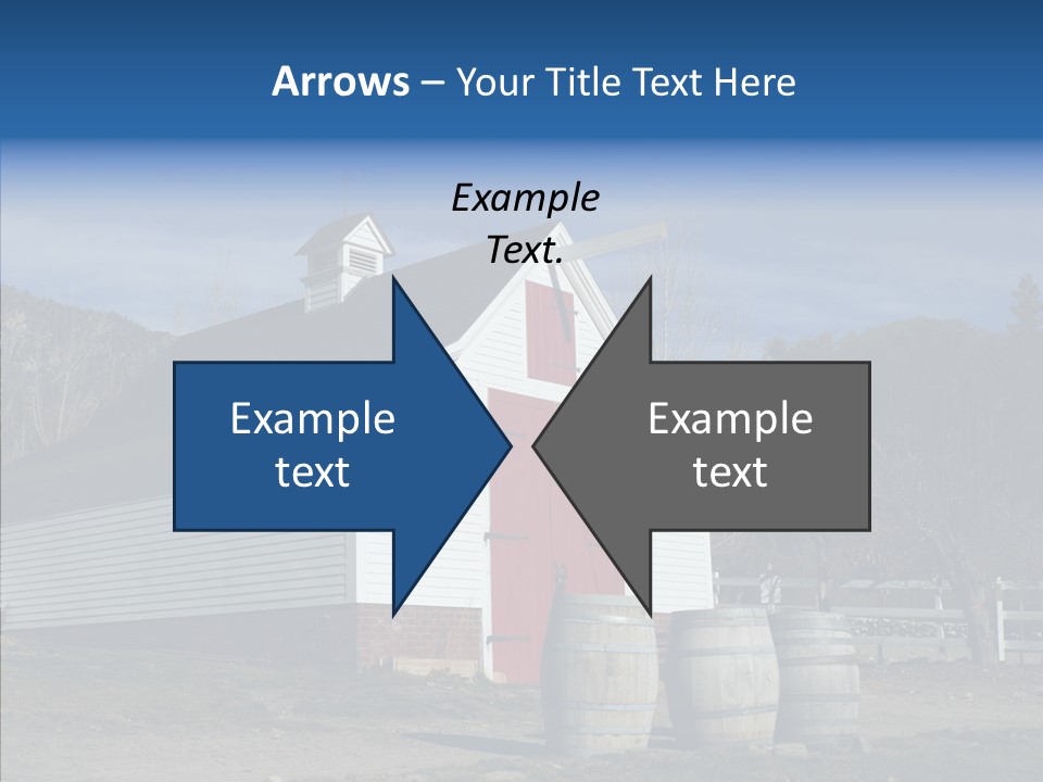 Agriculture Country White PowerPoint Template