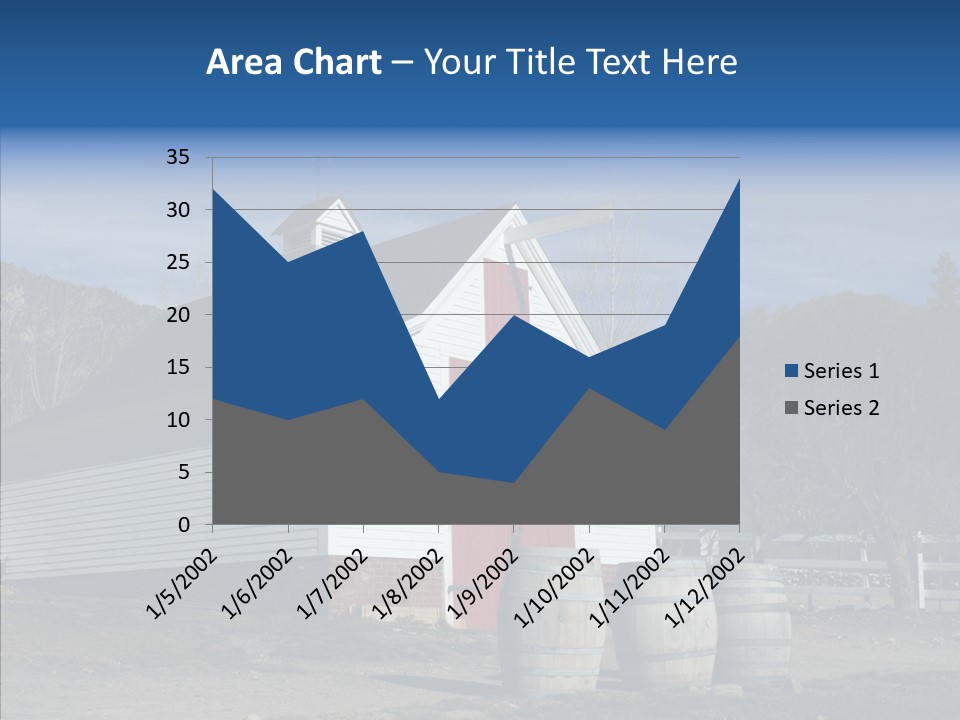 Agriculture Country White PowerPoint Template