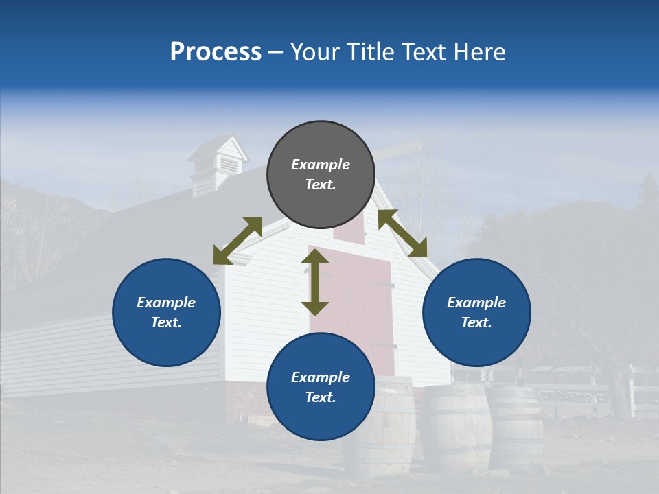 Agriculture Country White PowerPoint Template